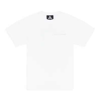 Nothin'special White Lady Liberty Pocket T-shirt