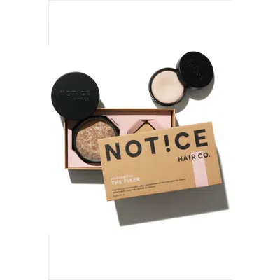 Notice Hair Co. Fixer Shampoo & Conditioner Bar Travel Set
