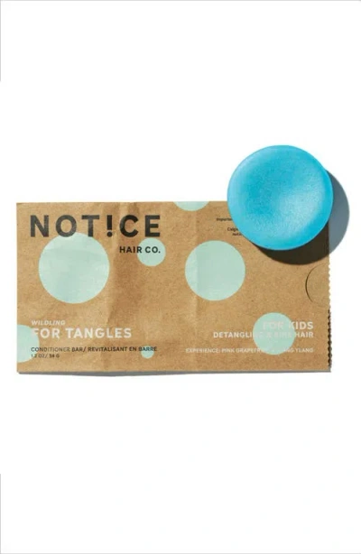Notice Hair Co. For Tangles Conditioner Bar In Transparent