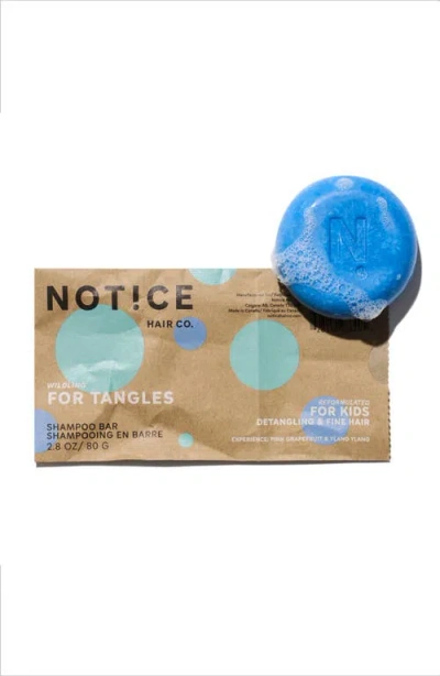 Notice Hair Co. For Tangles Shampoo Bar In Transparent