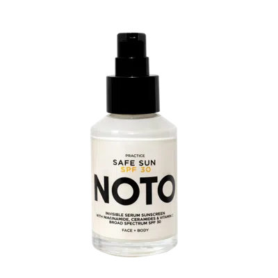 Noto Botanics Safe Sun Spf 30 Invisible Serum Sunscreen