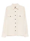Notrainproof Flap-pocket Shirt In Neutral