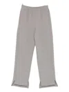 Notrainproof Mélange-effect Track Pants In Gray