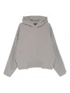 Notrainproof Panelled Hoodie In Gray