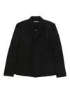 Notrainproof Single-breasted Blazer In Black