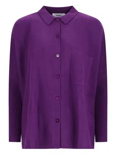 Notshy Andrea Ribbed Pocket Jumper In Multi