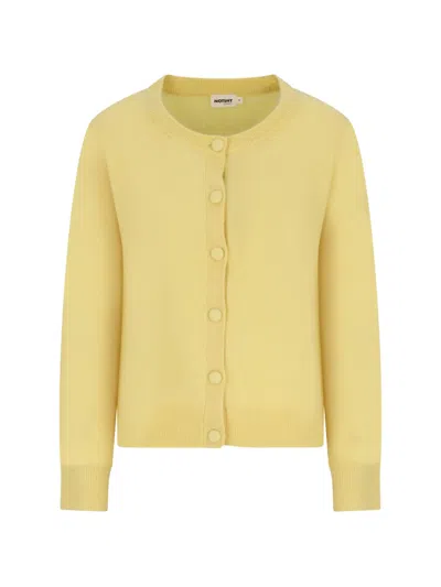 Notshy Breeze Button-up Cardigan In Yellow