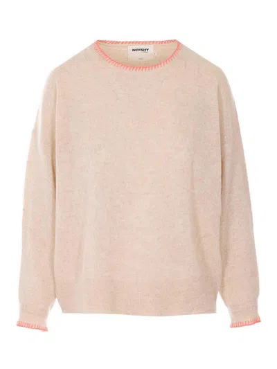 Notshy Charlie Sweater In Neutral
