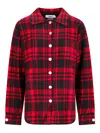 Notshy Jasper Plaid Pattern Shirt In Red