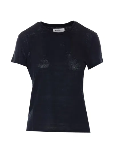 Notshy Leane T-shirt In Black