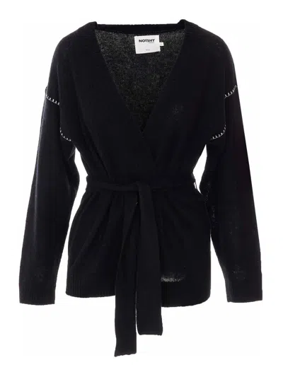 Notshy Loli Cardigan In Black