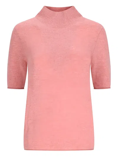 Notshy Madeleine High-neck Top In Pink