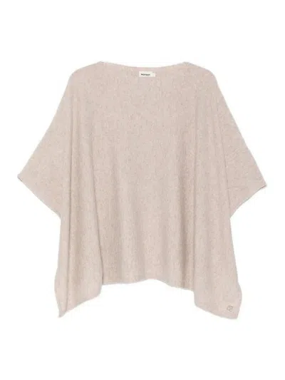 Notshy `pamina` Poncho In Gray