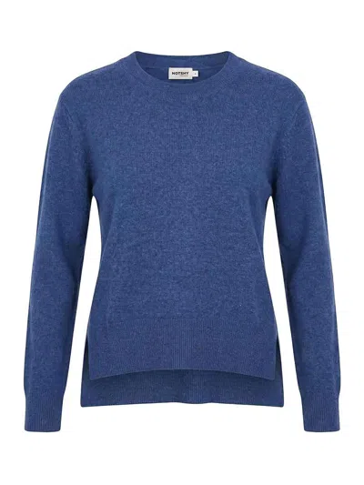 Notshy `priska` Round Neck Sweater In Black