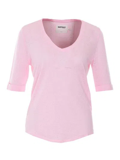 Notshy Romana T-shirt In Pink