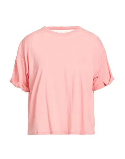 Notshy Woman T-shirt Pink Size M Lyocell, Cotton