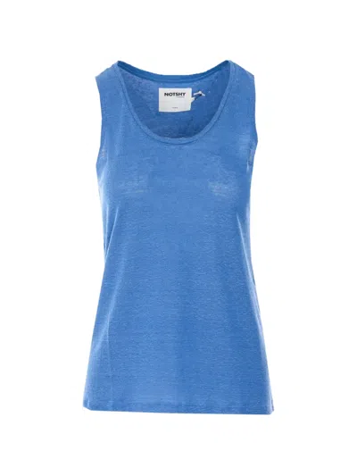 Notshy Yana Tank Top In Blue