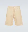 Notsonormal Cotton Bermuda Shorts In White