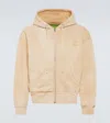 Notsonormal Cotton Jersey Hoodie In Beige