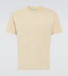 Notsonormal Cotton Jersey T-shirt In Beige