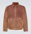Notsonormal Dad Cotton Canvas Jacket In Sangria