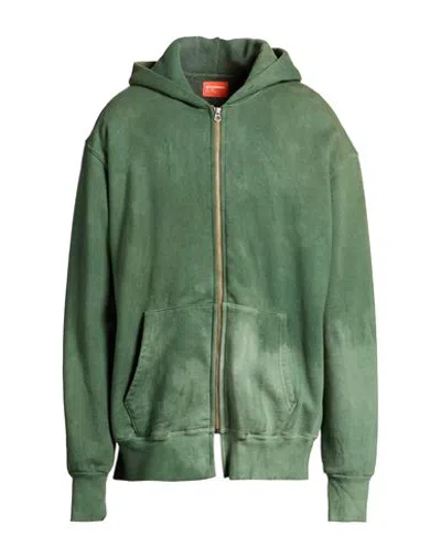 Notsonormal Man Sweatshirt Green Size L Cotton