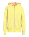 NOTSONORMAL NOTSONORMAL MAN SWEATSHIRT YELLOW SIZE L COTTON