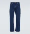 Notsonormal Mid-rise Straight Jeans In Blue