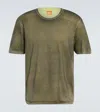 Notsonormal T-shirt Aus Baumwoll-jersey In Dark Gull
