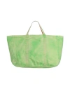 Notsonormal Woman Shoulder Bag Green Size - Textile Fibers