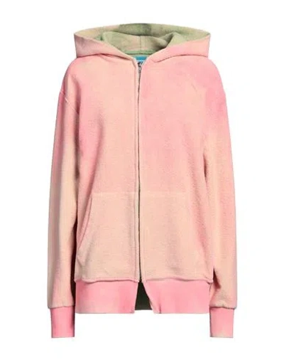 Notsonormal Woman Sweatshirt Pink Size M Cotton In Multi