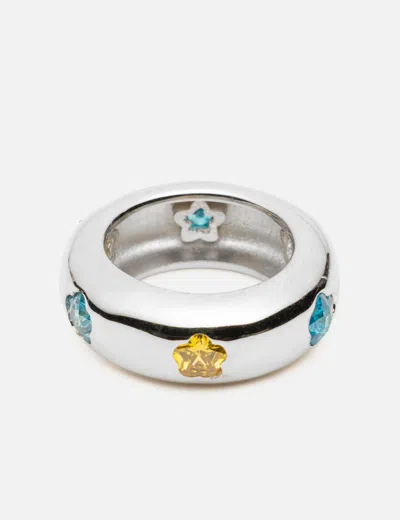 Notte Bloom Bloom Chunky Ring In Metallic