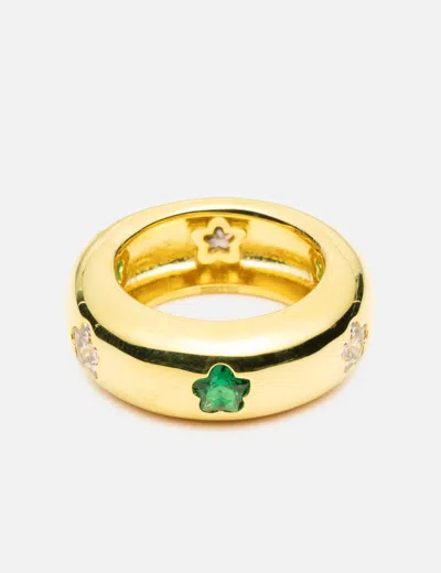 Notte Bloom Bloom Chunky Ring In Gold