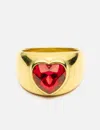Notte Forget Me Not Chunky Ring In Gold