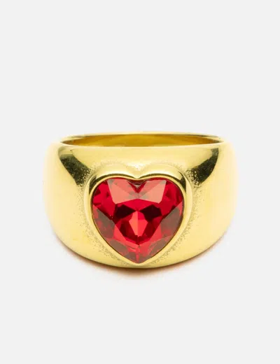 Notte Forget Me Not Chunky Ring In Gold