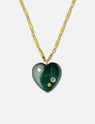 Notte Heart To Heart Necklace In Gold