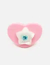 Notte Star Glow Puff Ring In Pink