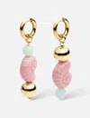 Notte Wave Earrings In Multi