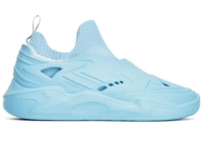 Pre-owned Notwoways Men's  Foams Blue Sneakers In Arctic Ice Blue/tropical Freeze/ntw Orange
