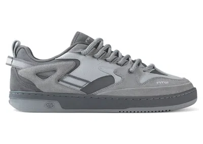 Pre-owned Notwoways Men's  Vault Grey Sneakers In Concrete/london Cloud/cloud Grey