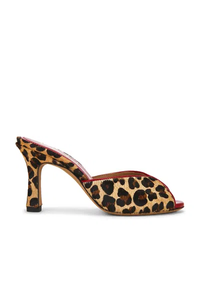 Nou The Mule In Animal Print