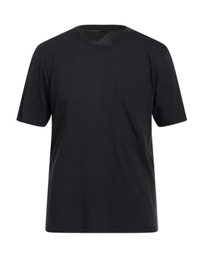 Noumeno Concept Man T-shirt Navy Blue Size L Cotton