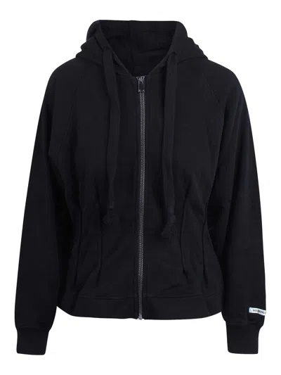 Noumeno Concept Shaped Sweatshirt In Black