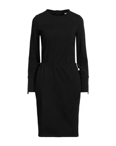 Noumeno Concept Woman Midi Dress Black Size M Cotton, Elastane