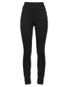 Noumeno Concept Woman Pants Black Size L Cotton, Elastane In Black
