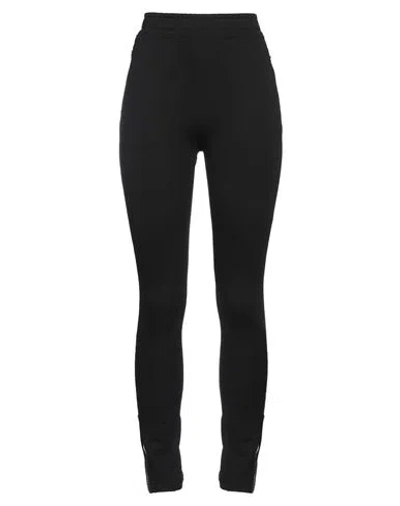 Noumeno Concept Woman Pants Black Size L Cotton, Elastane