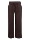 Noumeno Concetp Drawstring Trousers In Brown
