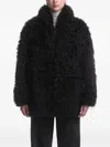 Nour Hammour Amara Collarless Jacket In Black