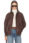 Nour Hammour Ariste Jacket In Brown