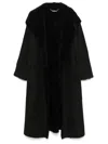 Nour Hammour Evita Coat In Black